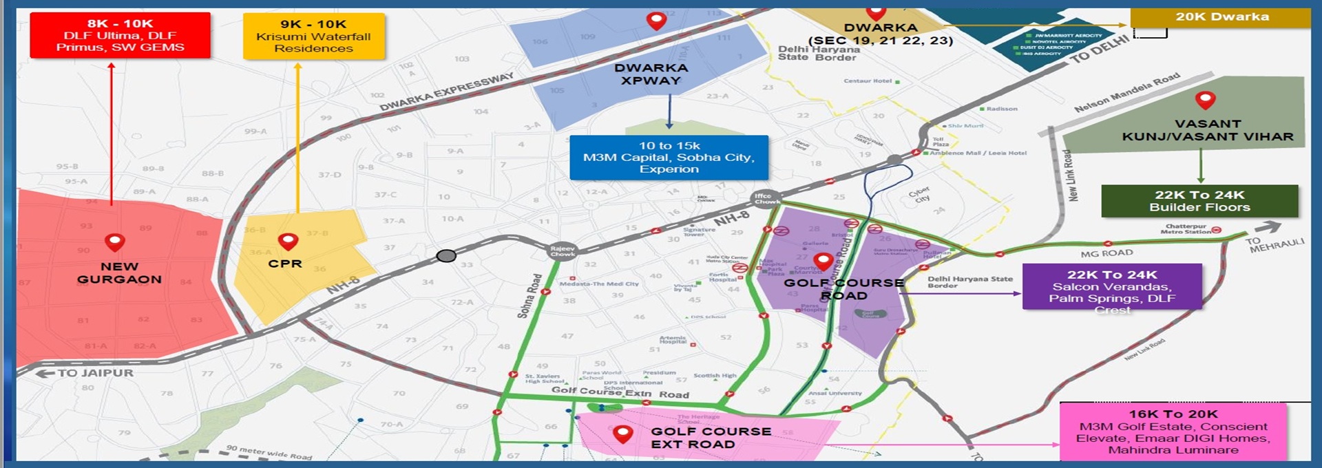 Smart World One DXP Location Map